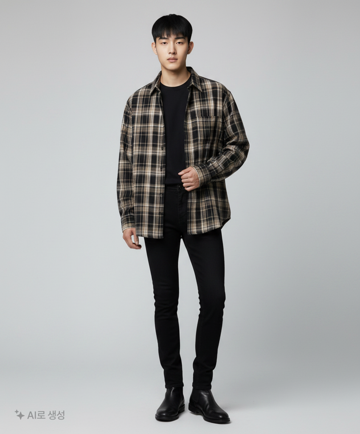스탠다드에러(STANDARDERROR) 캐주얼 셔츠 L