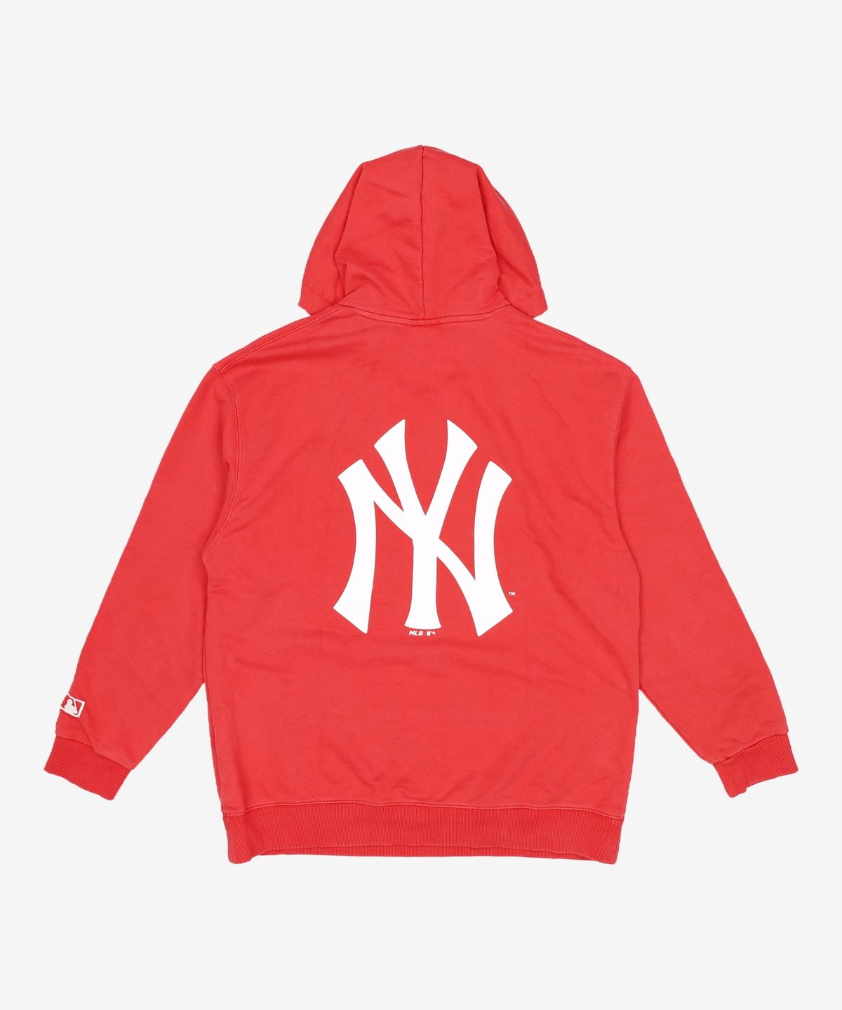 엠엘비(MLB) Back Logo 오버핏 후드 NY (RED) XL