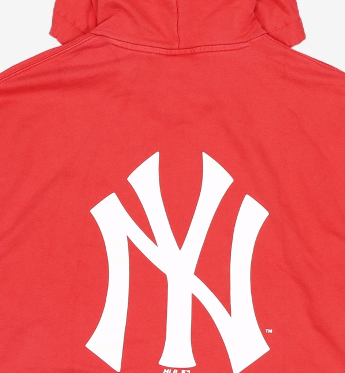 엠엘비(MLB) Back Logo 오버핏 후드 NY (RED) XL