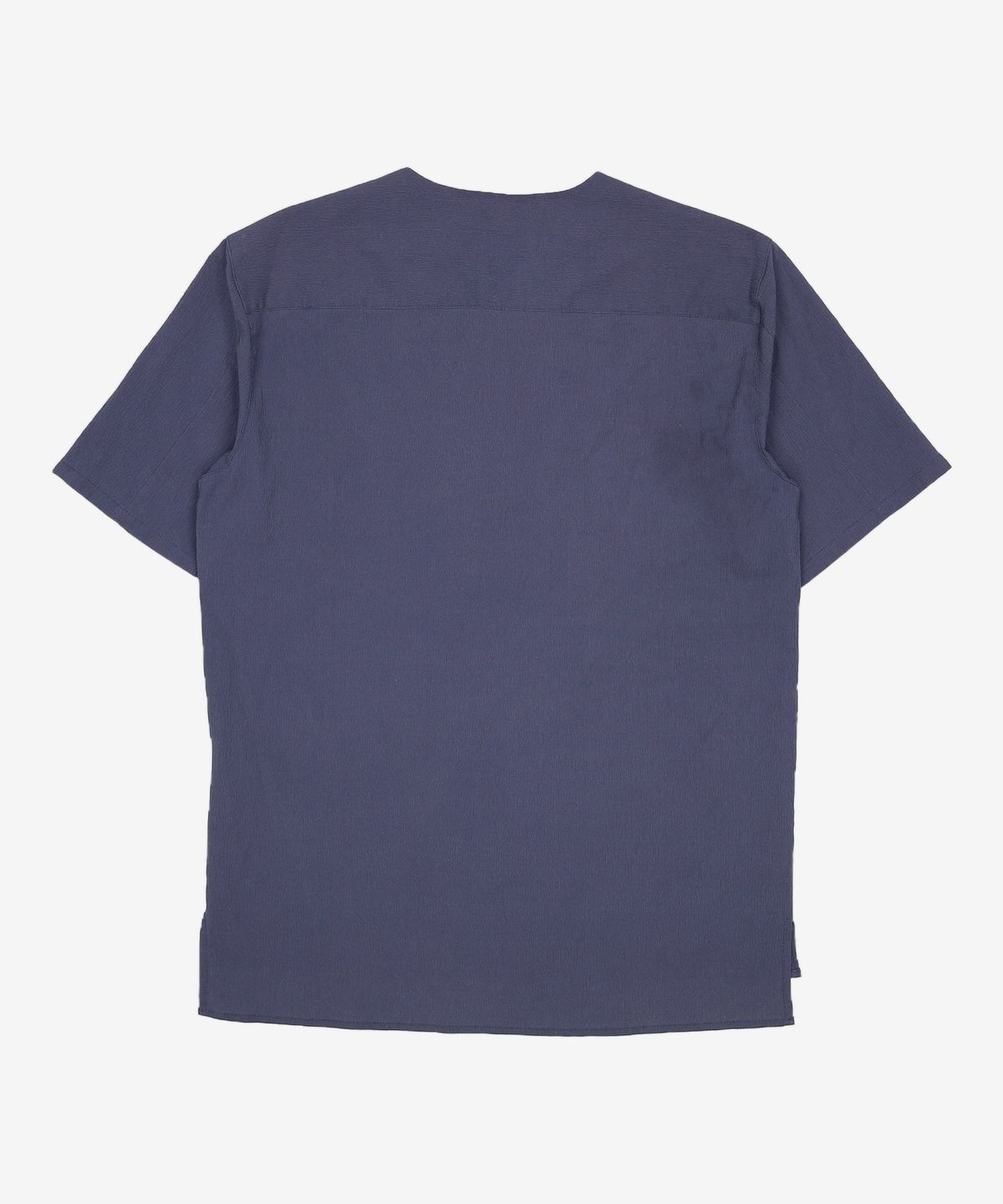 애드호크(AD HOC) 남성 헨리넥 포켓 반팔티셔츠 (NAVY) 100
