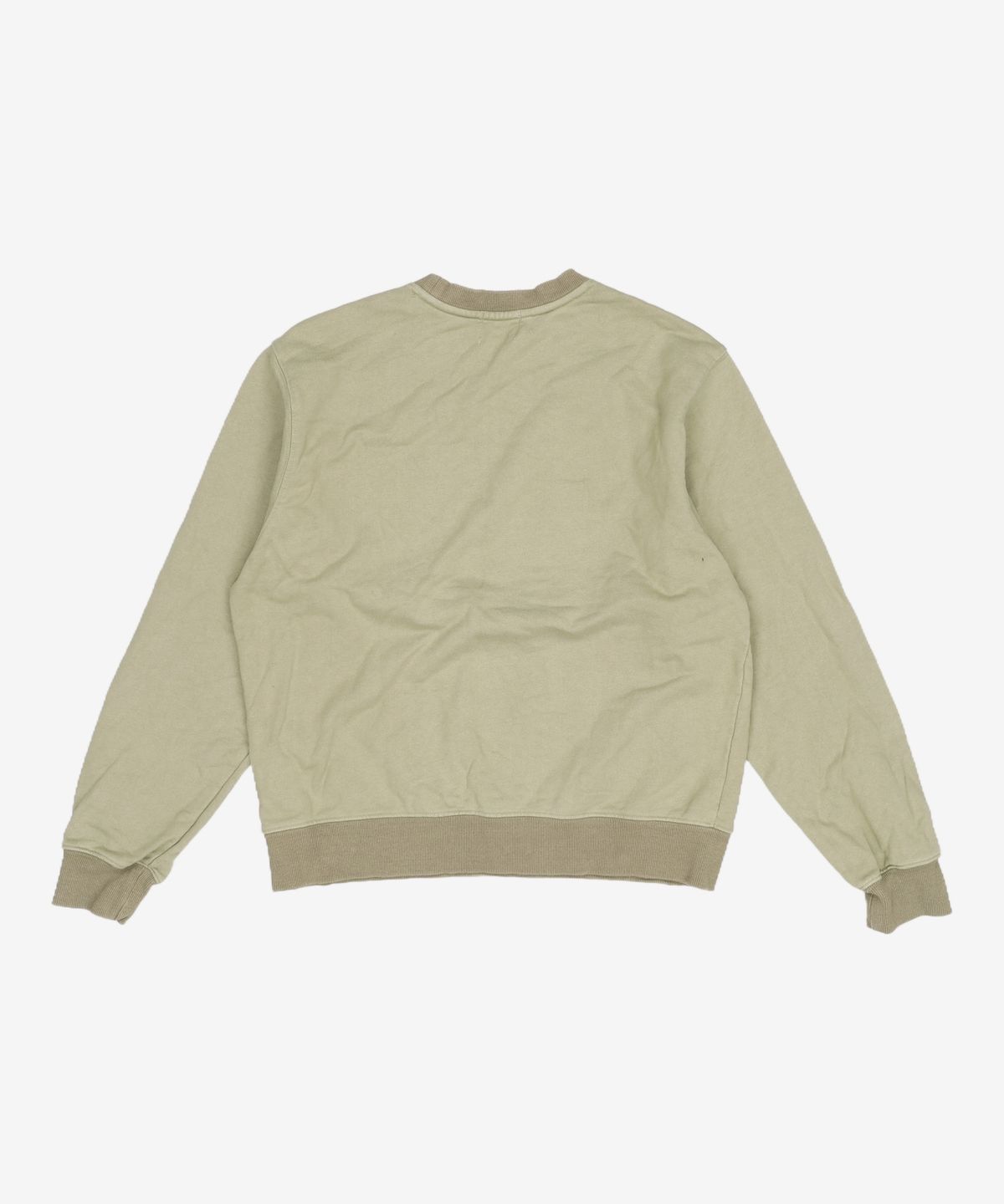 마리떼 프랑소와 저버(MARITHÉ + FRANҪOIS GIRBAUD) CURSIVE LOGO SWEATSHIRT khaki S