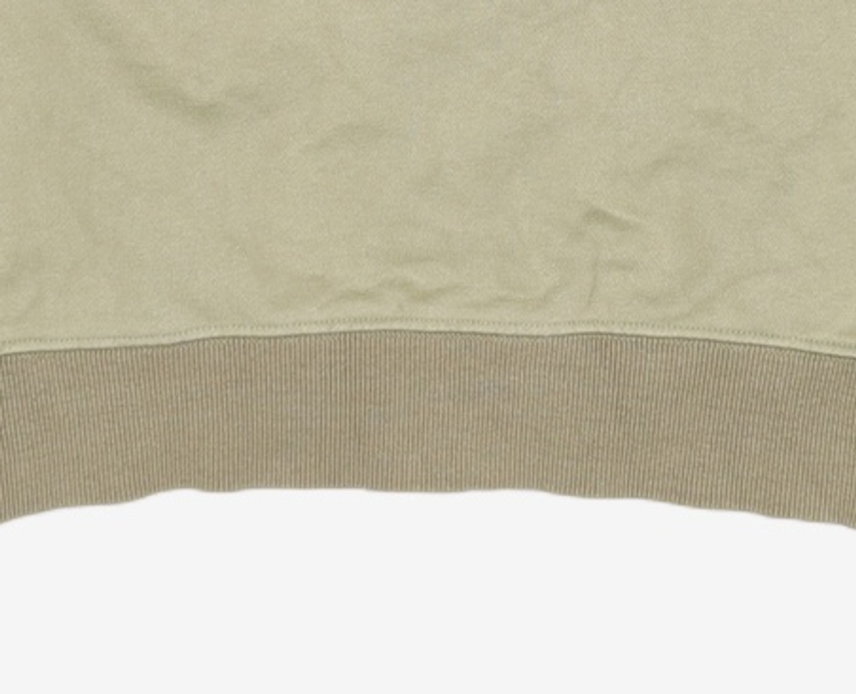 마리떼 프랑소와 저버(MARITHÉ + FRANҪOIS GIRBAUD) CURSIVE LOGO SWEATSHIRT khaki S