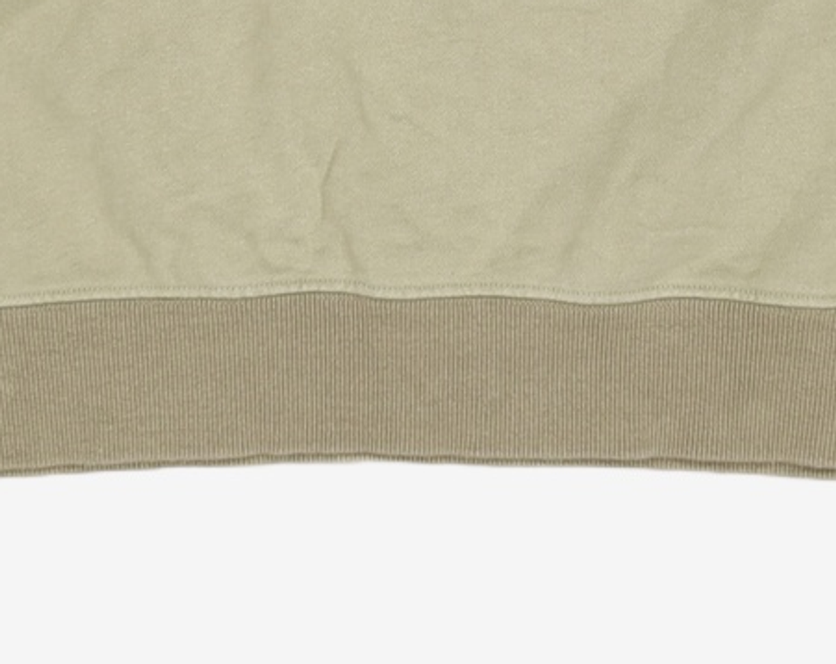마리떼 프랑소와 저버(MARITHÉ + FRANҪOIS GIRBAUD) CURSIVE LOGO SWEATSHIRT khaki S