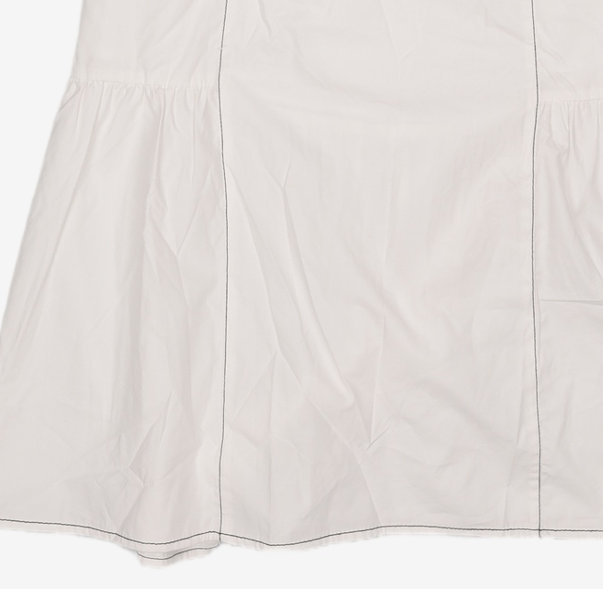 미쏘(MIXXO) 스퀘어넥 뒷트임 나시 롱 원피스_MIWOWD811B M