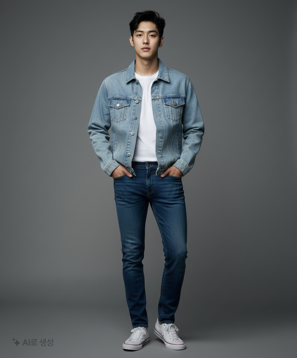 모디파이드(MODIFIED) 데님/트러커 재킷 L
