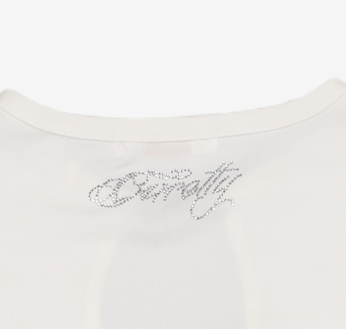 큐리티(CURETTY) C KEYHOLE DETAIL T-SHIRT_WHITE S