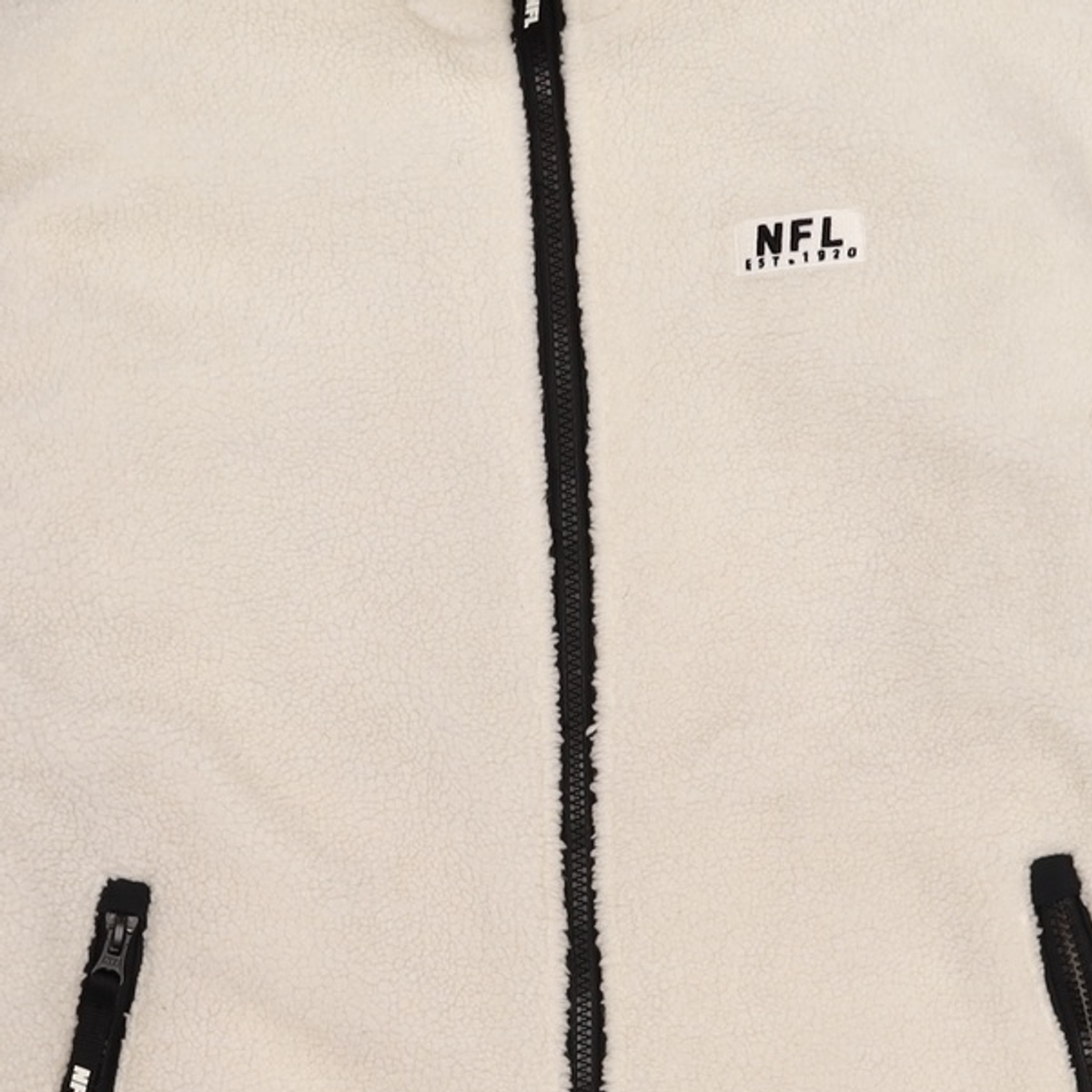 엔에프엘(NFL) F204MJK304 리버시블 플리스 우븐 자켓 IVORY S