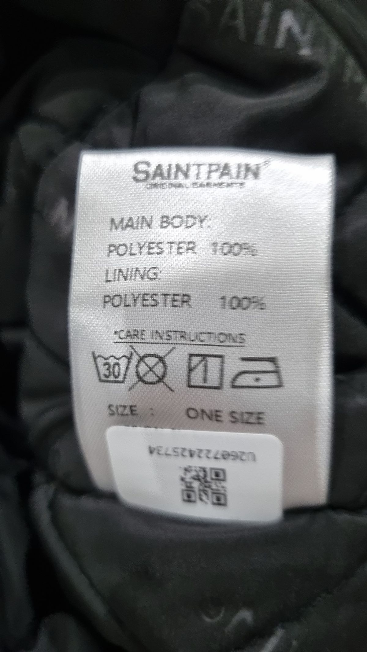 세인트페인(SAINTPAIN) 플리스 ONE SIZE