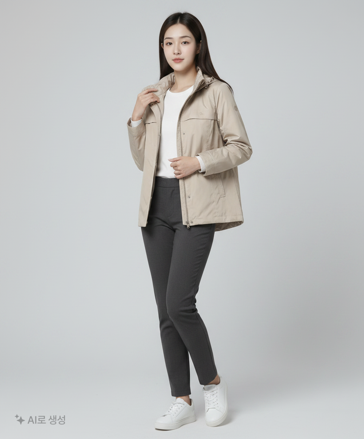 라코스테(LACOSTE) 나일론/코치 재킷 95