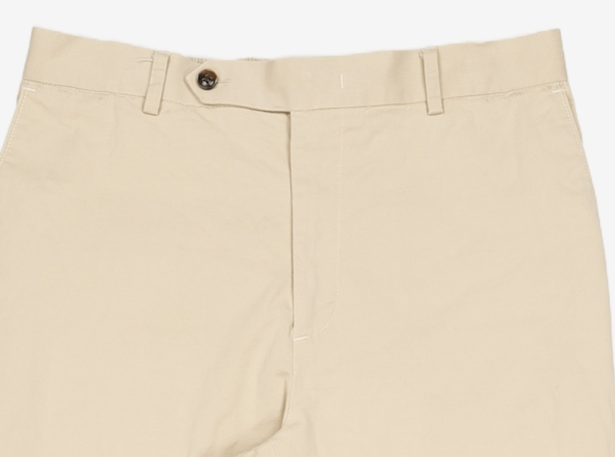 블랙브라운(BLACKBROWN) 포시즌 테이퍼드핏  밴딩 팬츠[BEIGE] 50