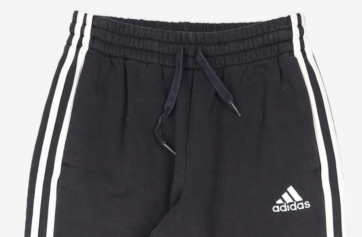 아디다스(ADIDAS) M 3S 플리스 오픈 팬츠 - 블랙 / GK9267 S