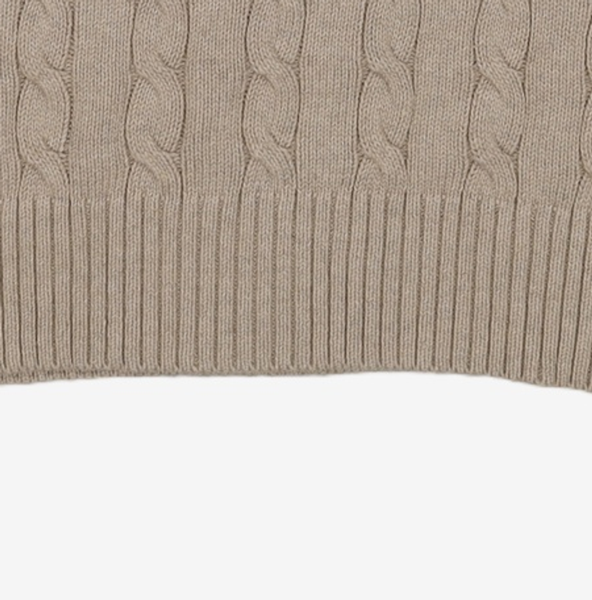 세컨모놀로그(SECONDMONO) Heavyweight Cable Half Zip Knit [OATMEAL]_COOSKT042OATMEAL M