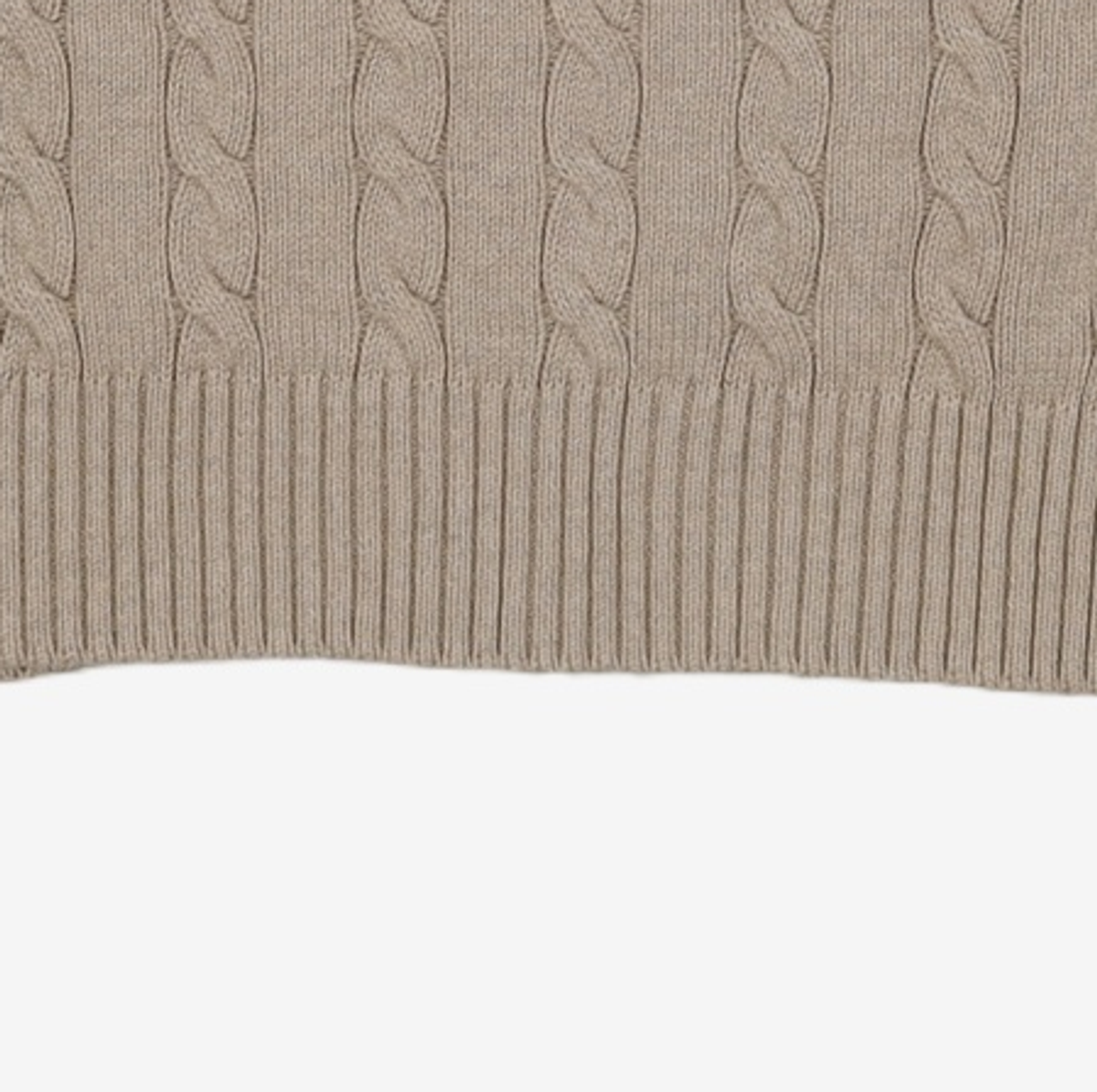 세컨모놀로그(SECONDMONO) Heavyweight Cable Half Zip Knit [OATMEAL]_COOSKT042OATMEAL M