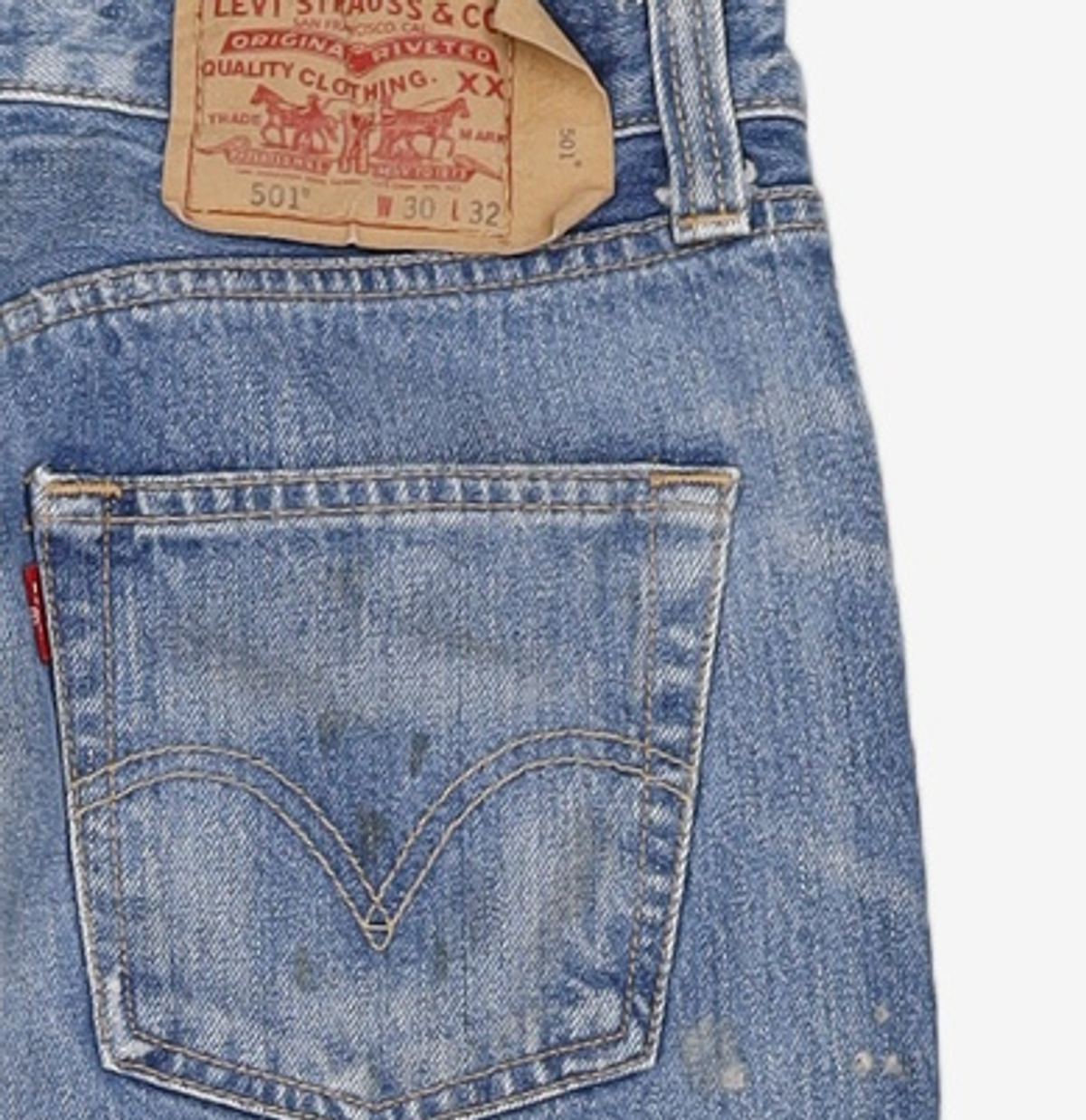 리바이스(LEVI'S) 청/데님 팬츠 76