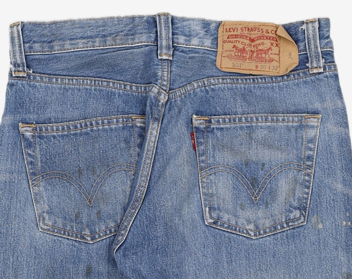 리바이스(LEVI'S) 청/데님 팬츠 76