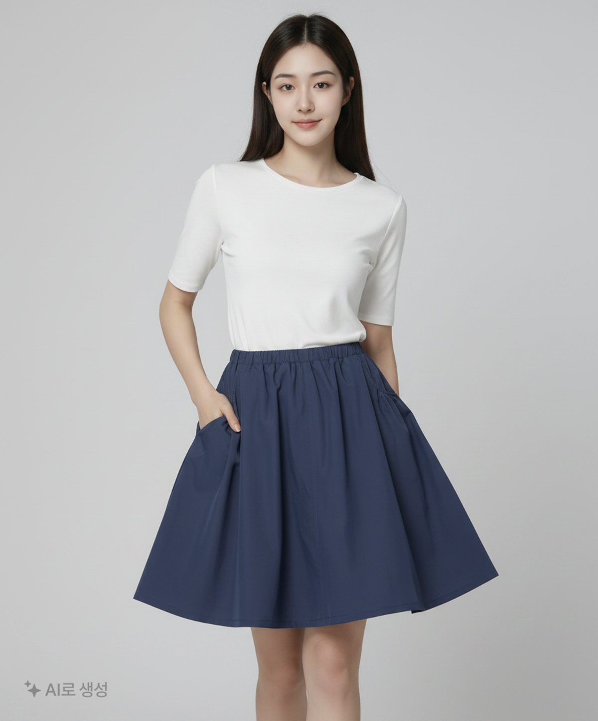 블루독(BLUEDOG) 미디스커트 155