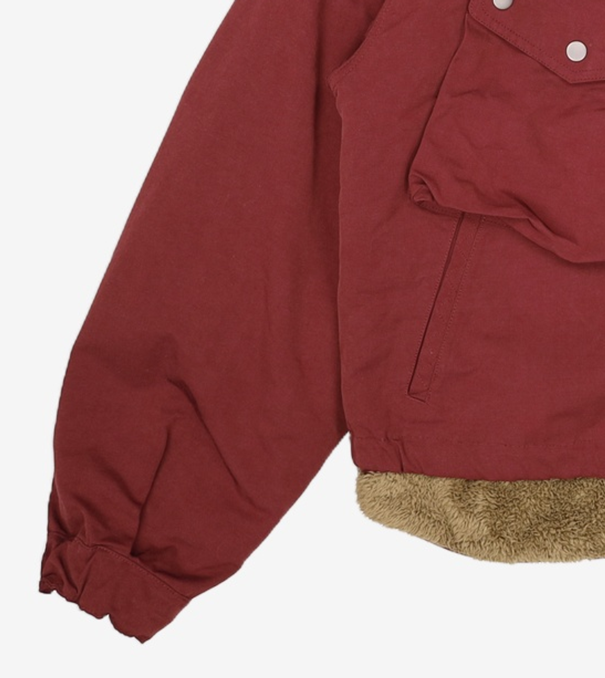 프리즘웍스(FRIZMWORKS) SMOCK HOODED PARKA 002 _ BURGUNDY L
