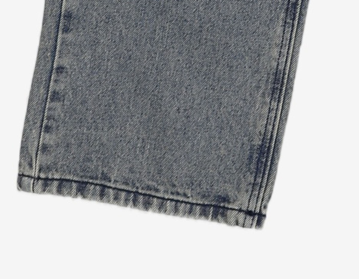 데케트(DECET) Dawn Semi Wide Jeans DCPT002CRBlue2 26