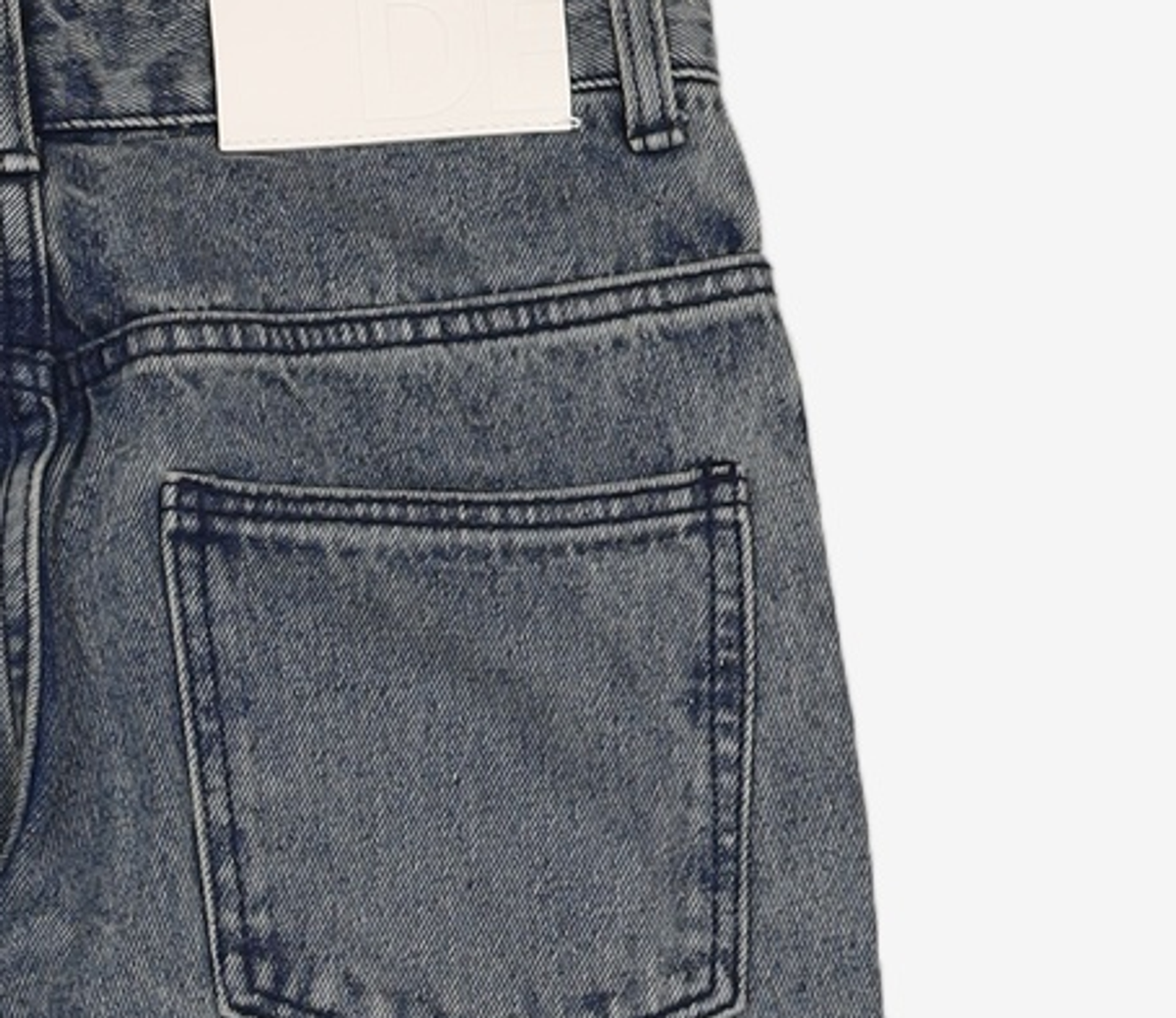데케트(DECET) Dawn Semi Wide Jeans DCPT002CRBlue2 26