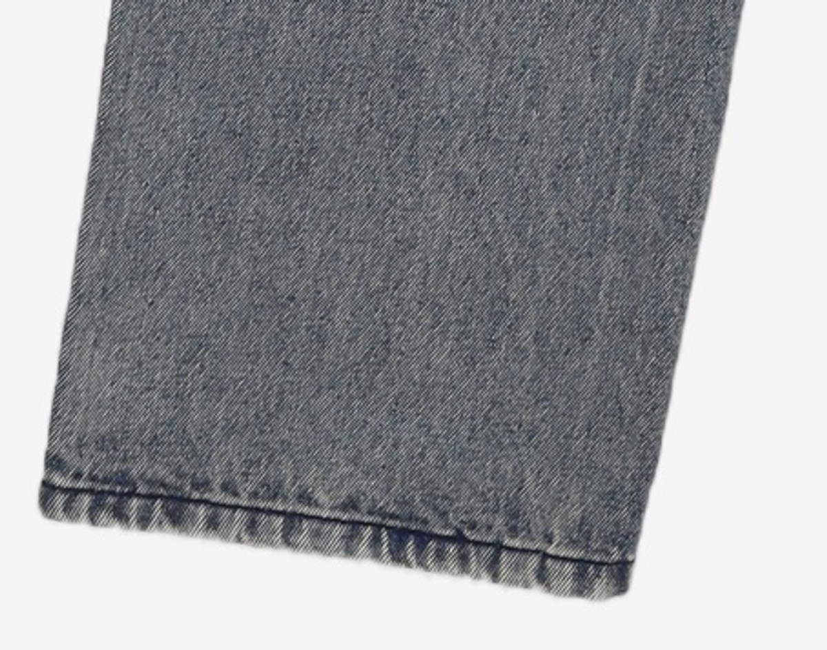데케트(DECET) Dawn Semi Wide Jeans DCPT002CRBlue2 26
