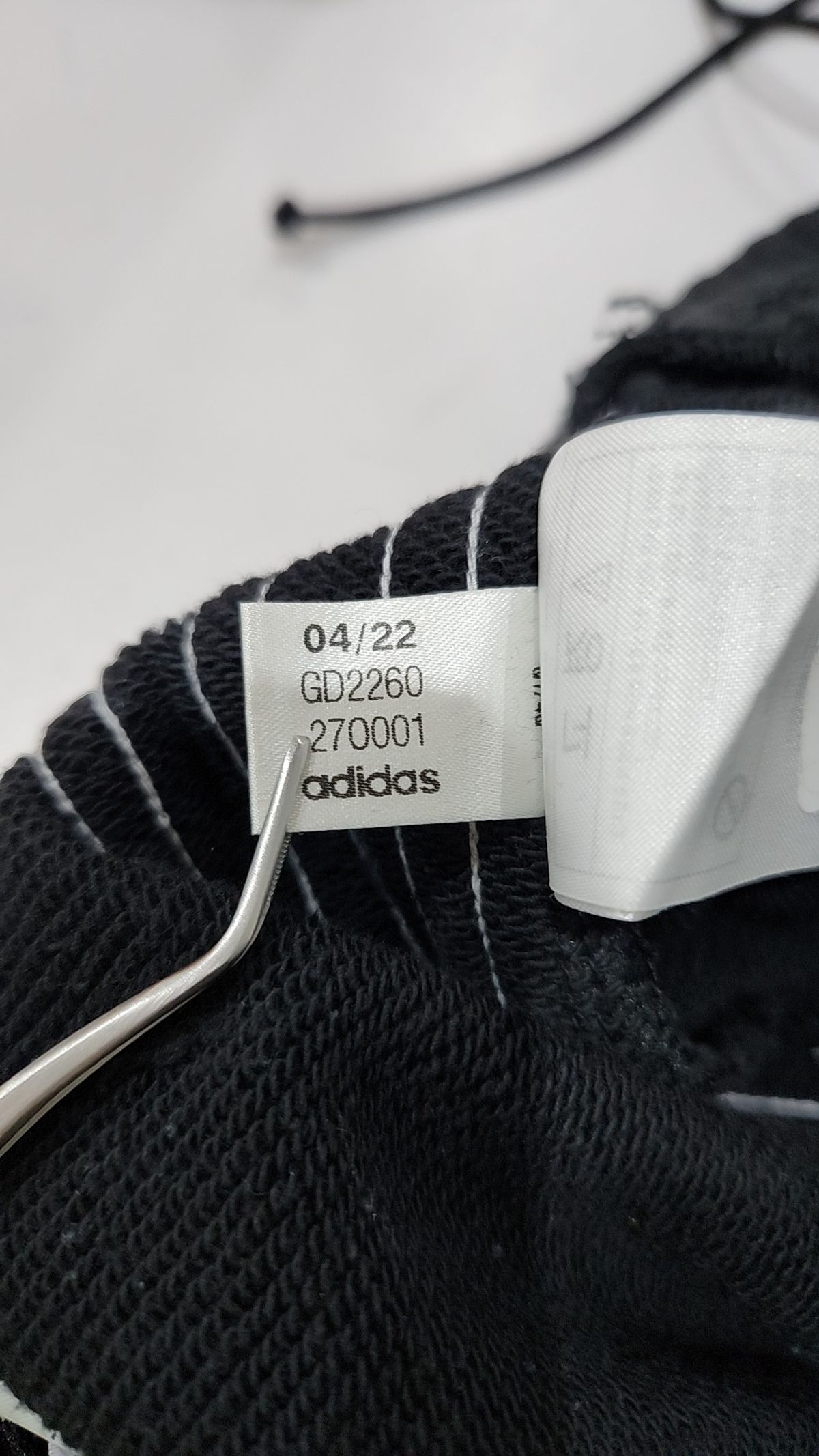 아디다스(ADIDAS) 조거 팬츠 - 블랙 / GD2260 S