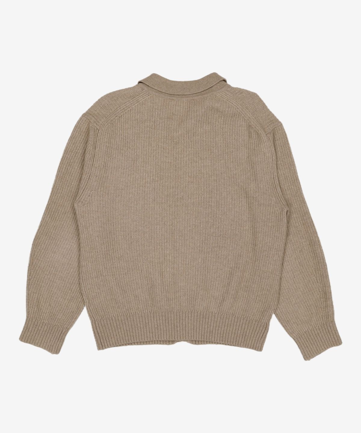 인사일런스(INSILENCE) 라쿤 칼라 니트 카디건 SAND BEIGE M