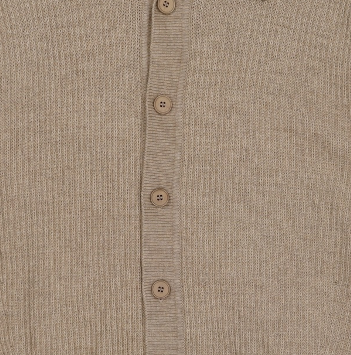 인사일런스(INSILENCE) 라쿤 칼라 니트 카디건 SAND BEIGE M