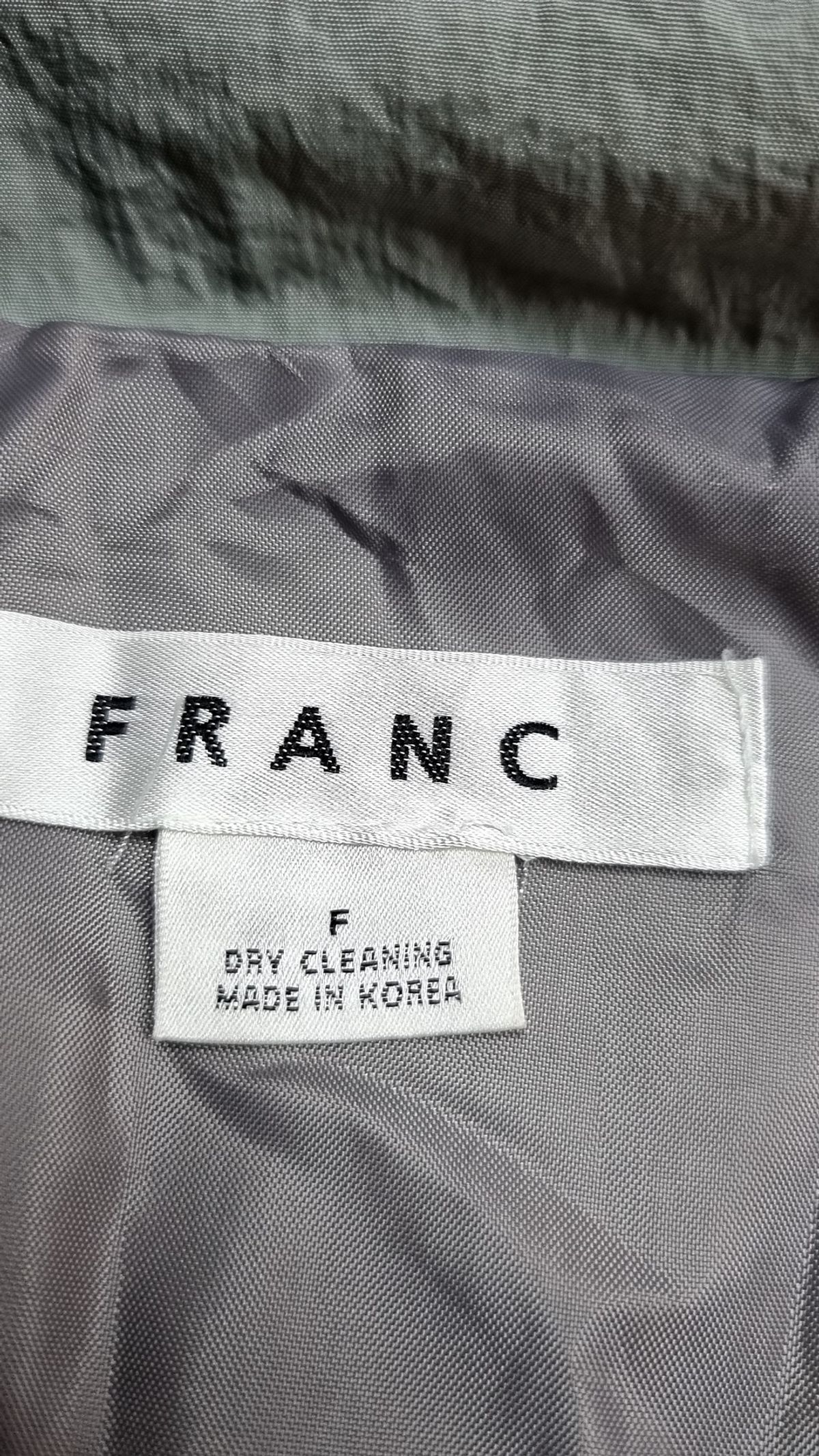 프랑(FRANC) 나일론/코치 재킷 FREE