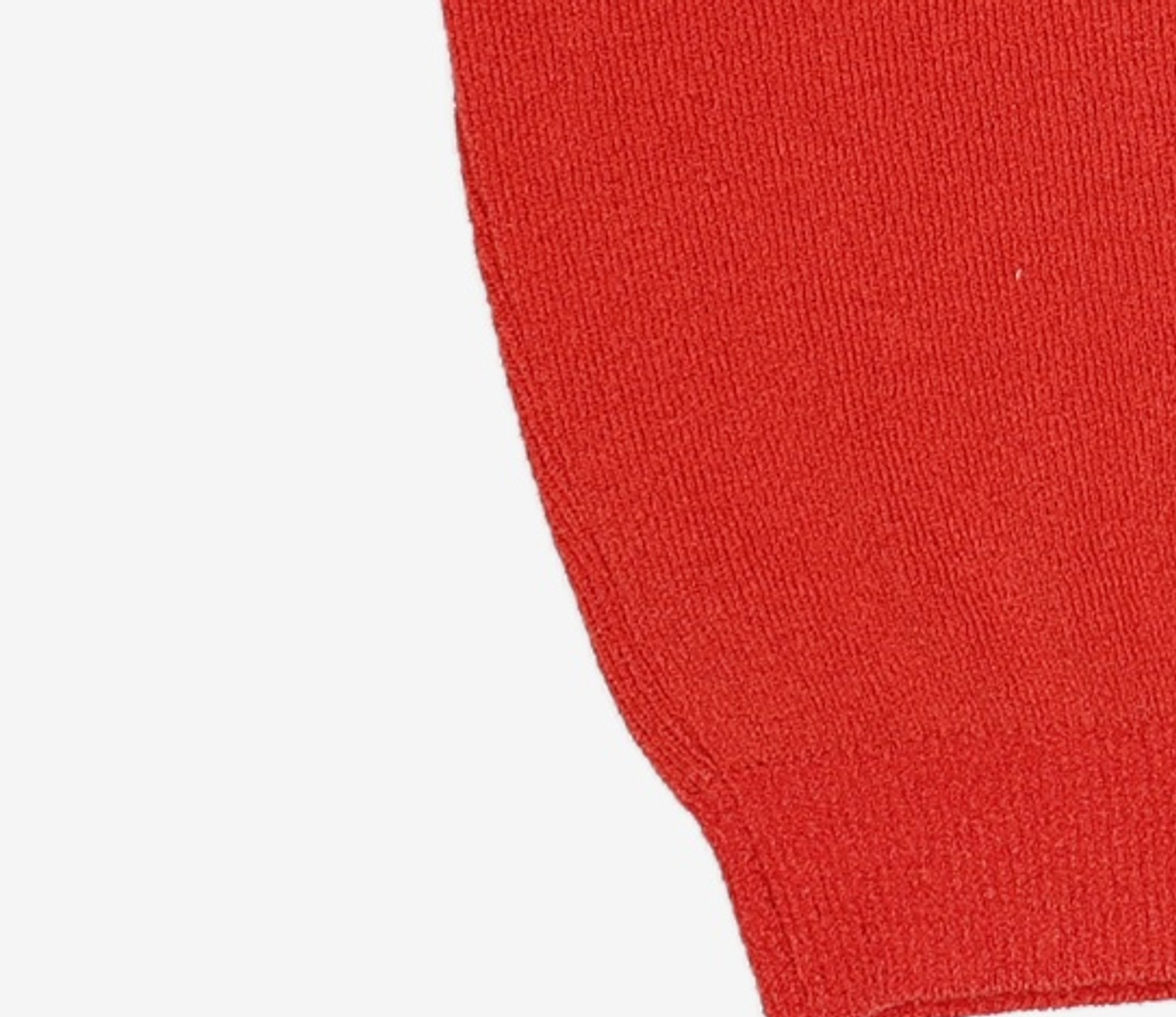 넌블랭크(NONBLANK) 래글런 하프 슬리브 칼라 니트_CRIMSON M