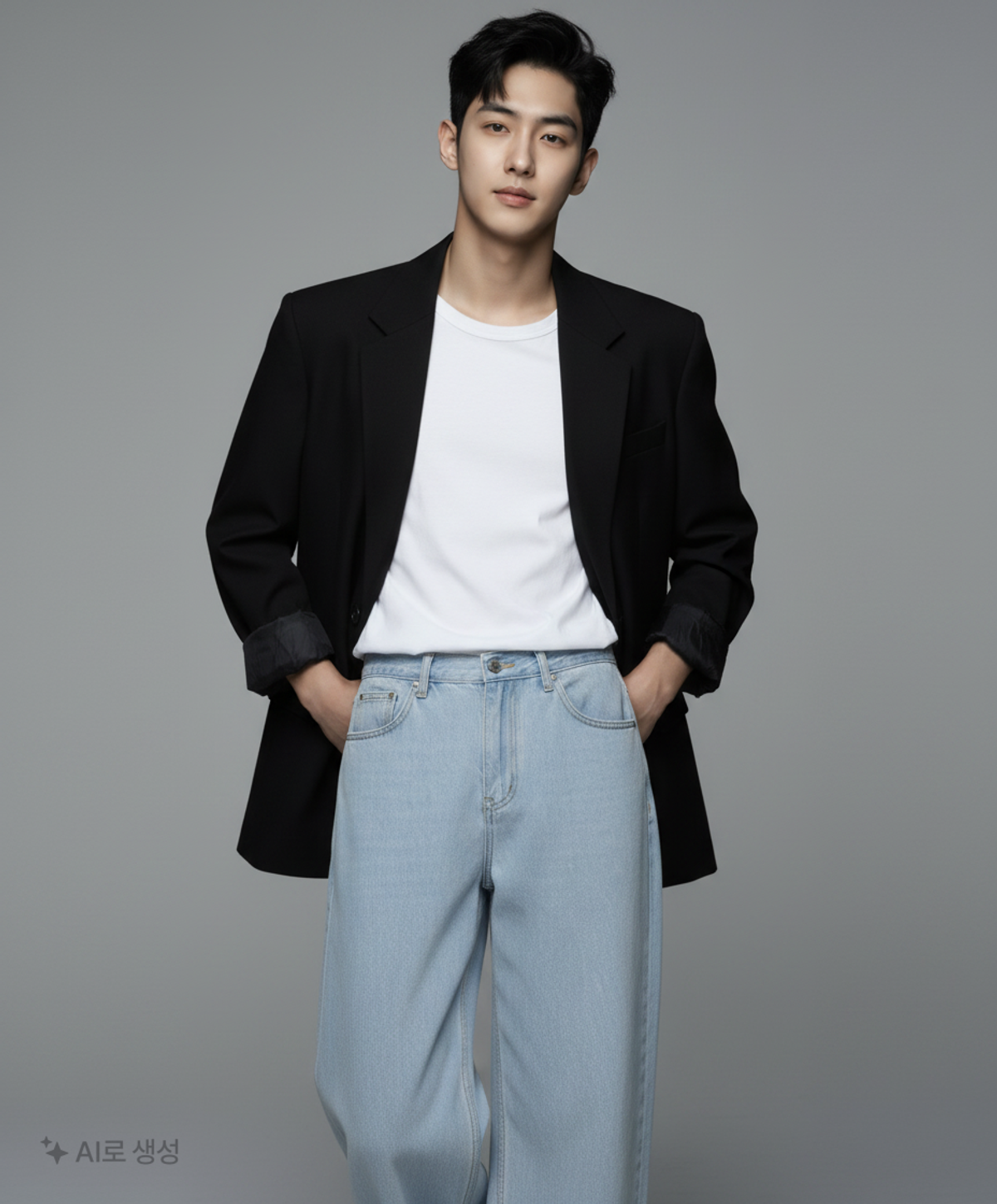 굿라이프웍스(GLW) 청/데님 팬츠 M
