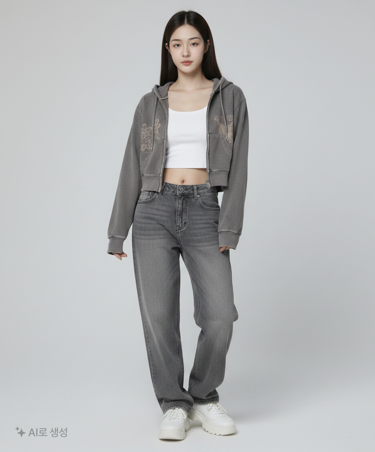 꼼파뇨(CPGN STUDIO) 후드 집업 M