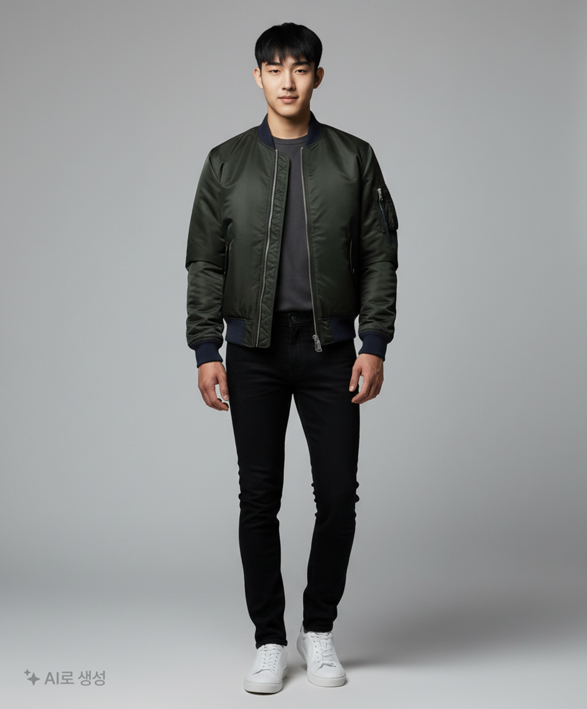 커버낫(COVERNAT) 15 A/W MA-1 JACKET BLACK L