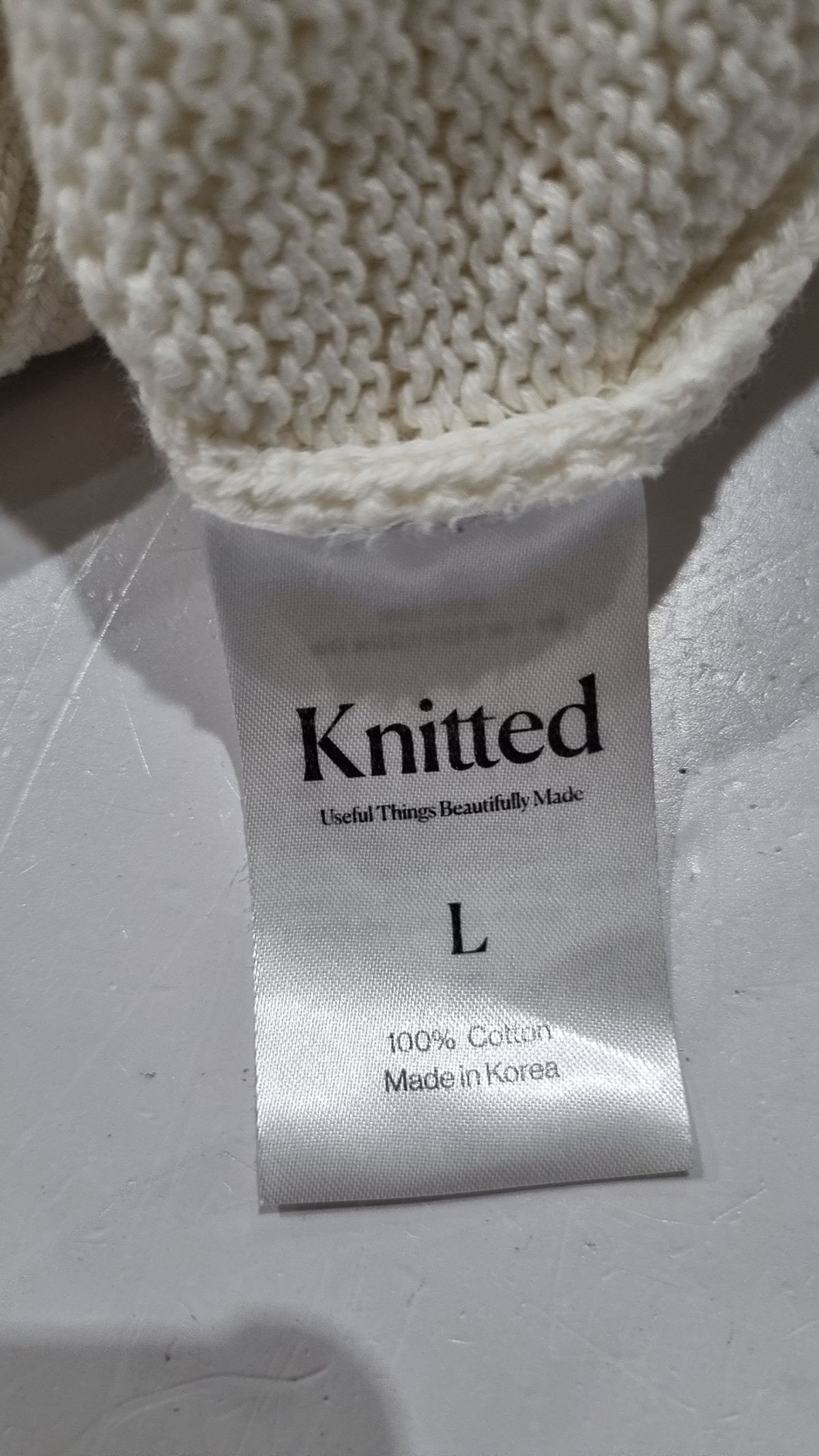 니티드(KNITTED) 니트/스웨터 L