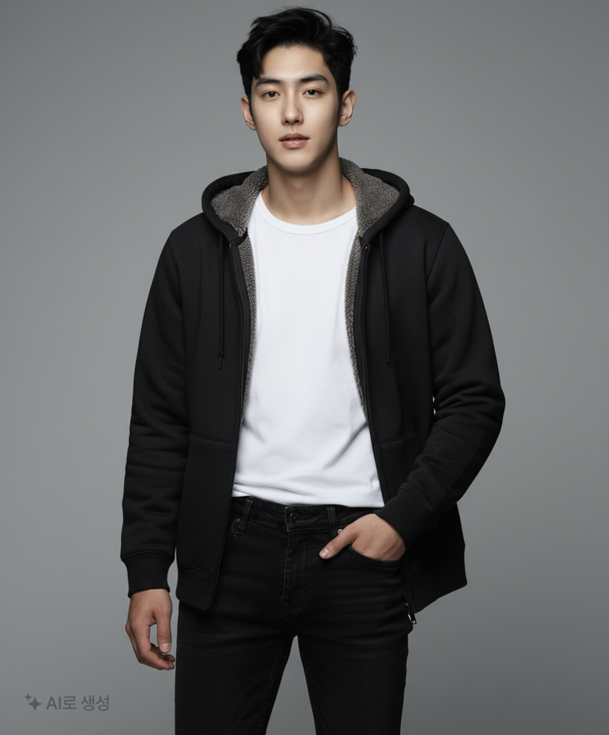 유니클로(UNIQLO) 후드 집업 XL