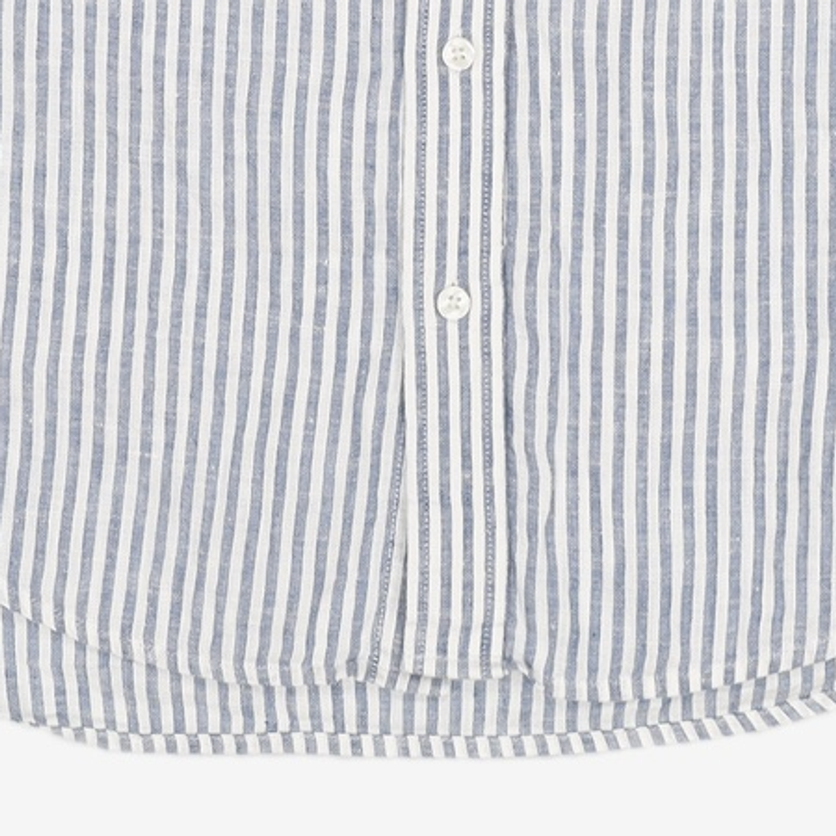 라코스테(LACOSTE) 남성 린넨 스트라이프 셔츠 CH628E-53G 166 M