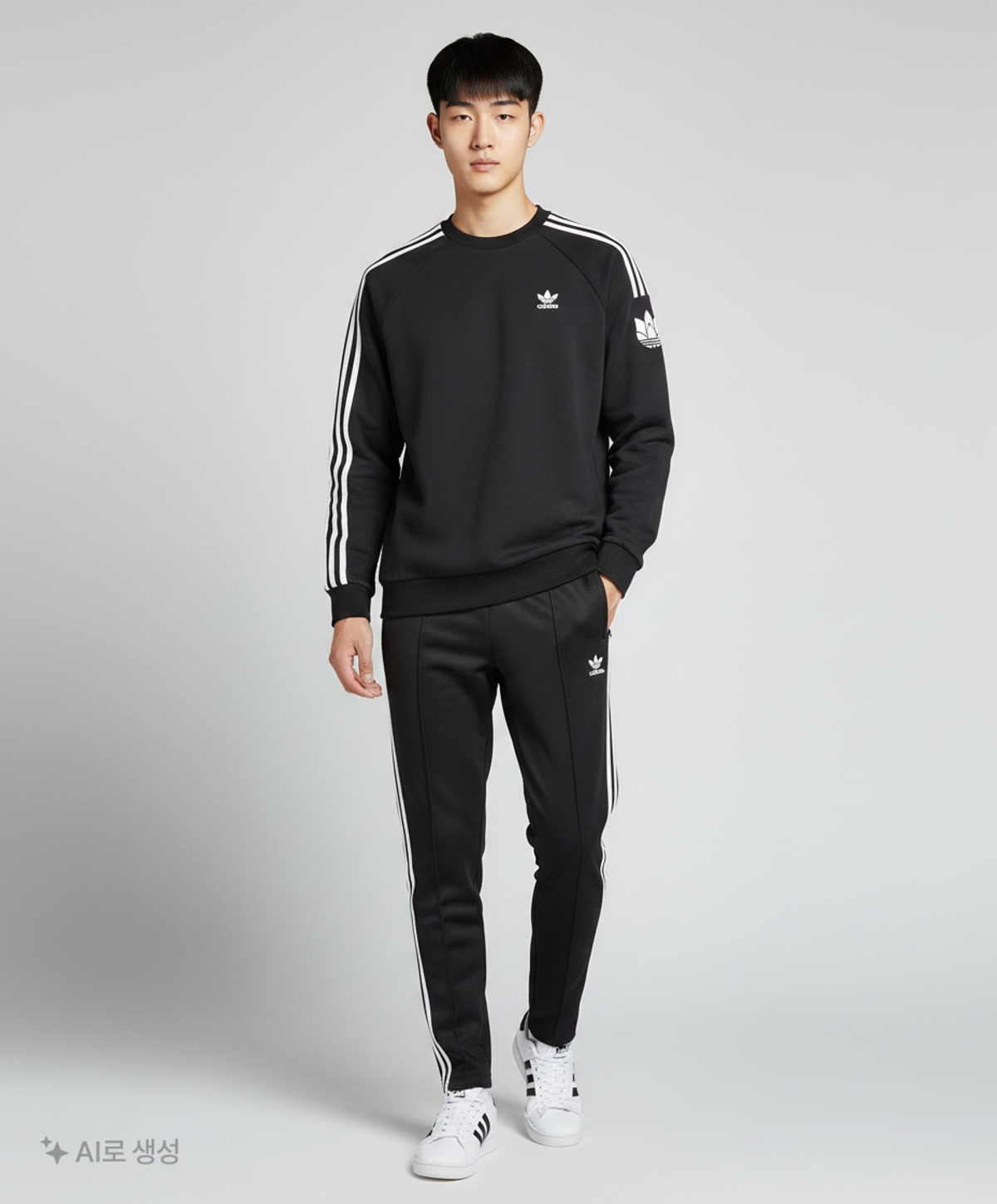 아디다스(ADIDAS) 맨투맨/스웨트셔츠 S