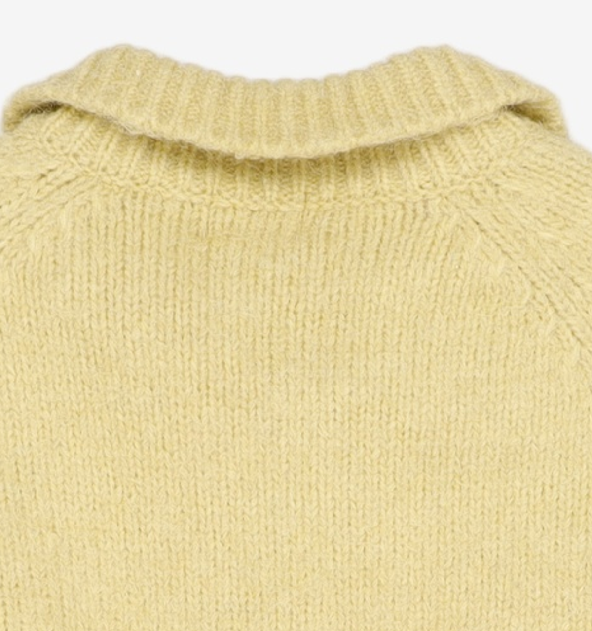 마리떼 프랑소와 저버(MARITHÉ + FRANҪOIS GIRBAUD) MFG x INGHWA W HAIRY ZIPUP CARDIGAN light olive OS