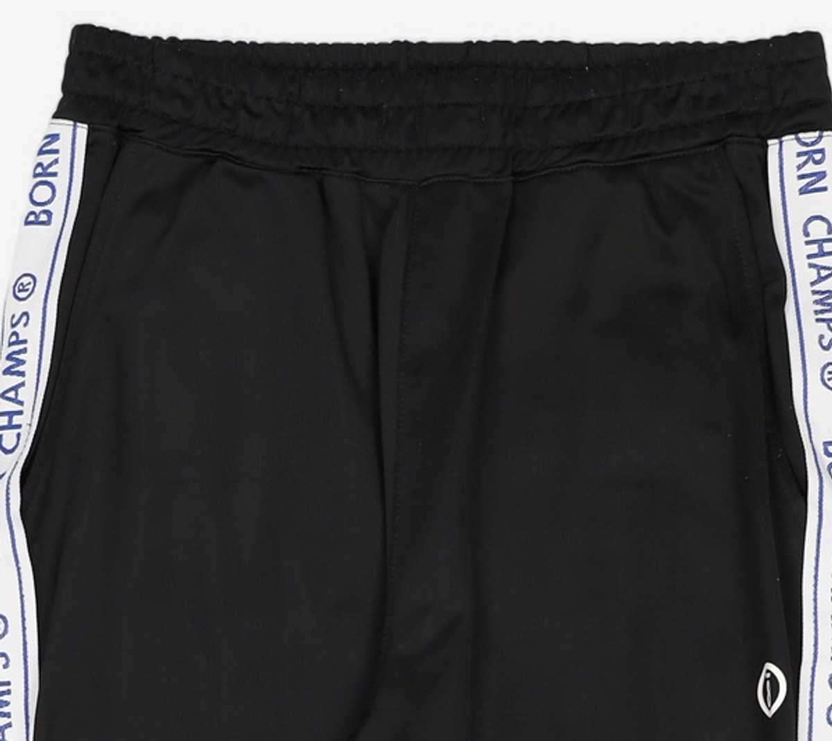 본챔스(BORN CHAMPS) 로고 져지 트랙팬츠 블랙 CERCMTP01BK S