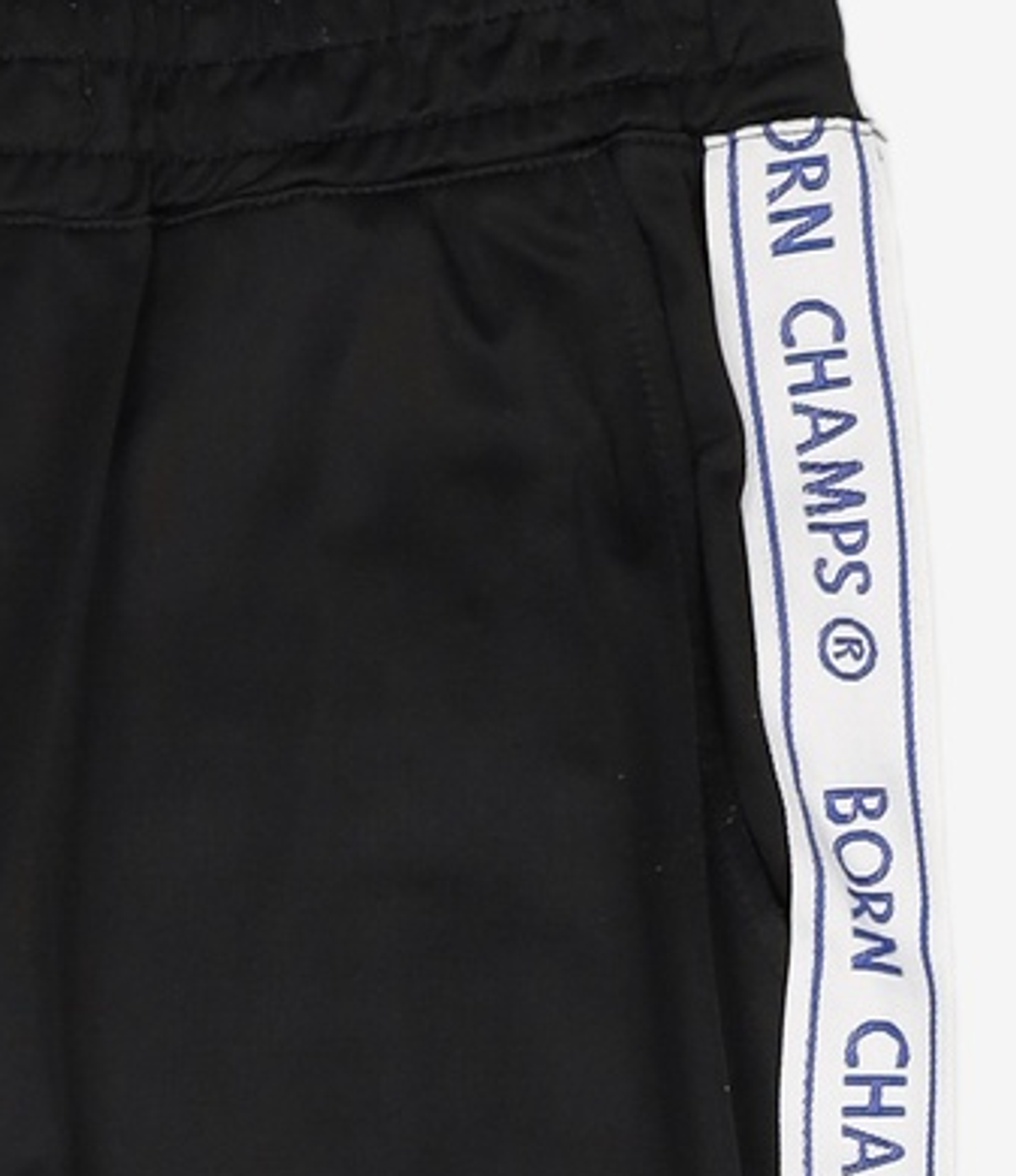 본챔스(BORN CHAMPS) 로고 져지 트랙팬츠 블랙 CERCMTP01BK S