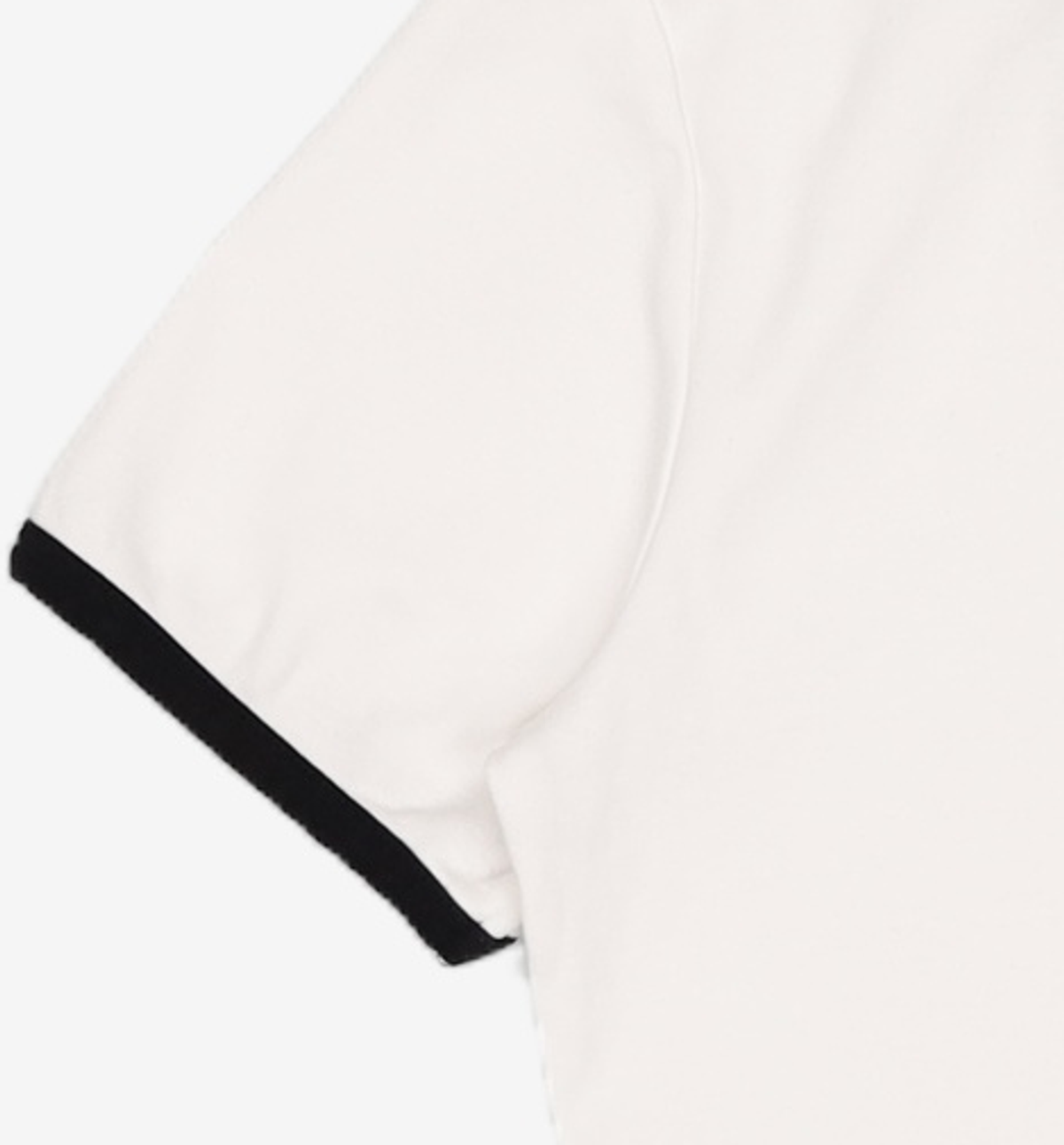 제너럴 아이디어(GENERAL IDEA) GNRL 스퀘어 배색 반팔티 [WHITE] / WBD1L01510 L
