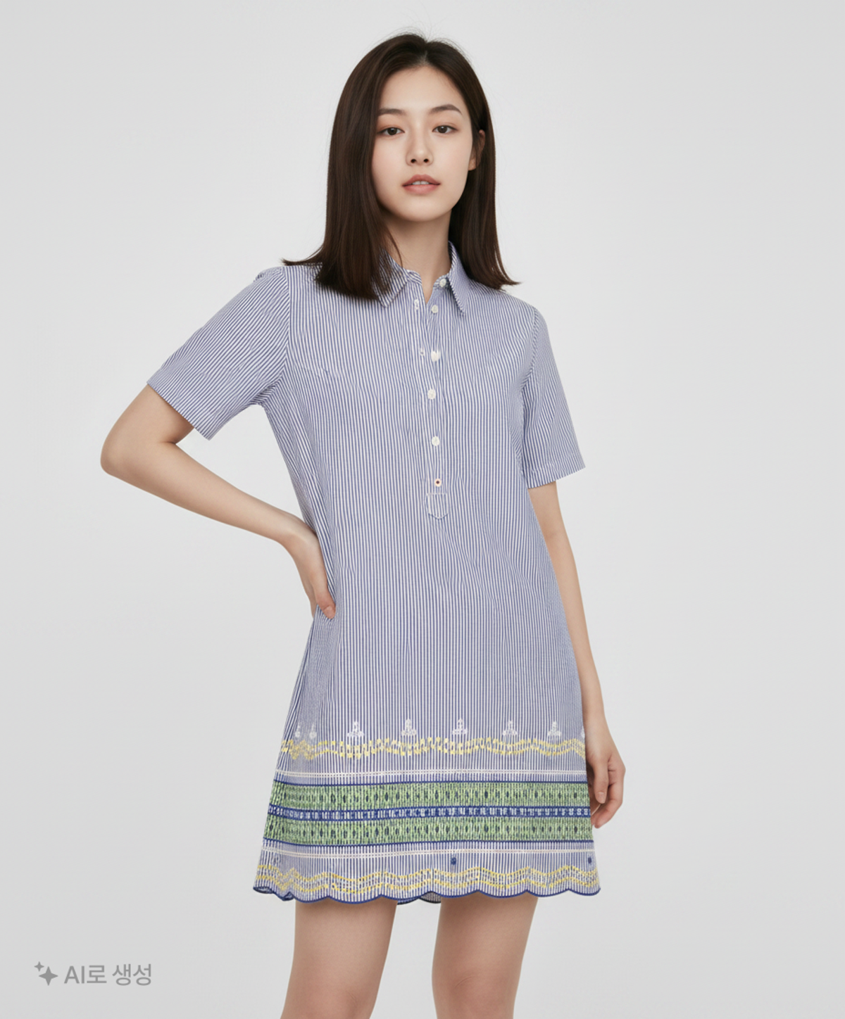 타미힐피거(TOMMY HILFIGER) 미니 원피스 EUR32