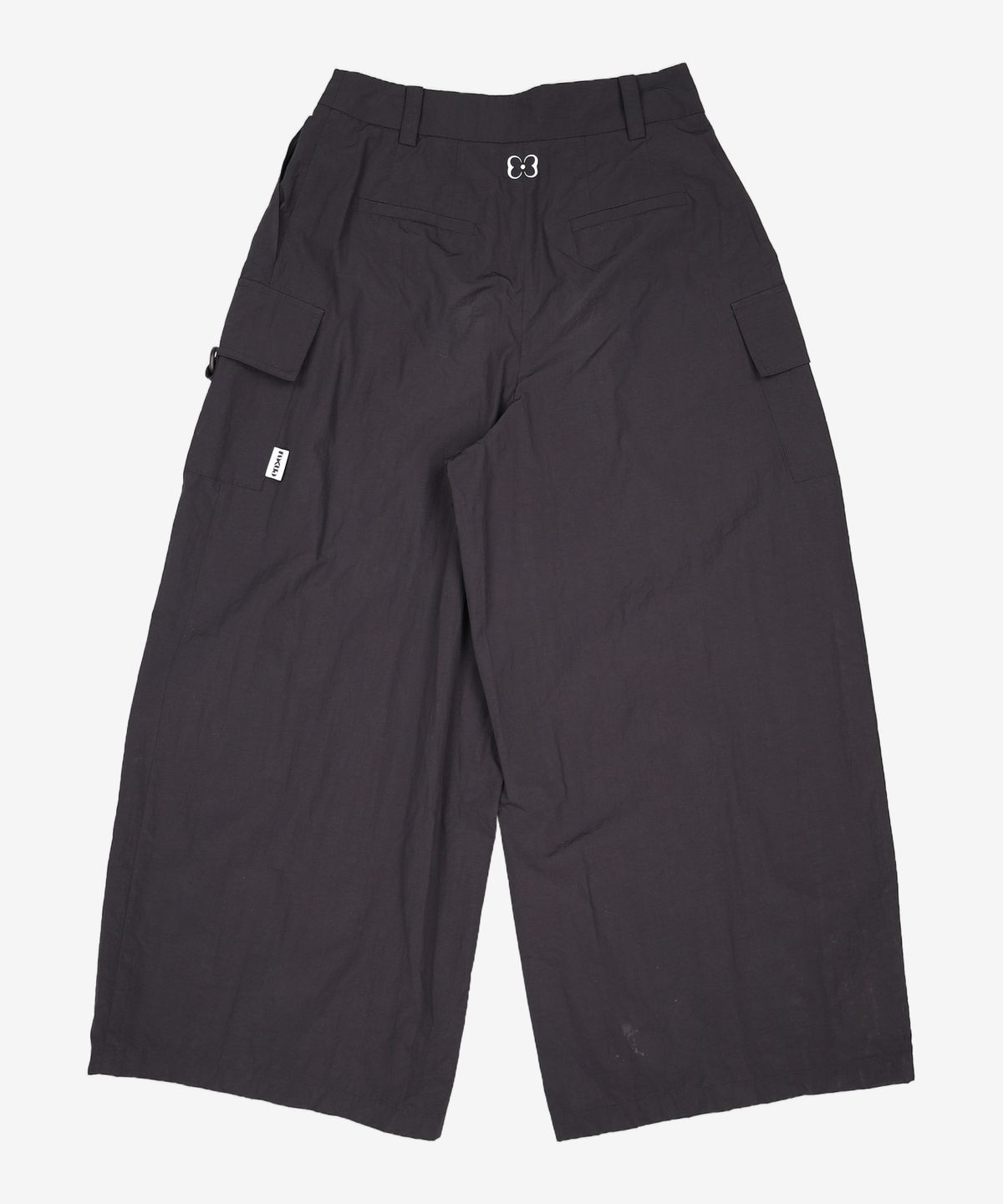 파쿠아(PAKUA) RIBBON BUCKLE CARGO PANTS_BLACK M