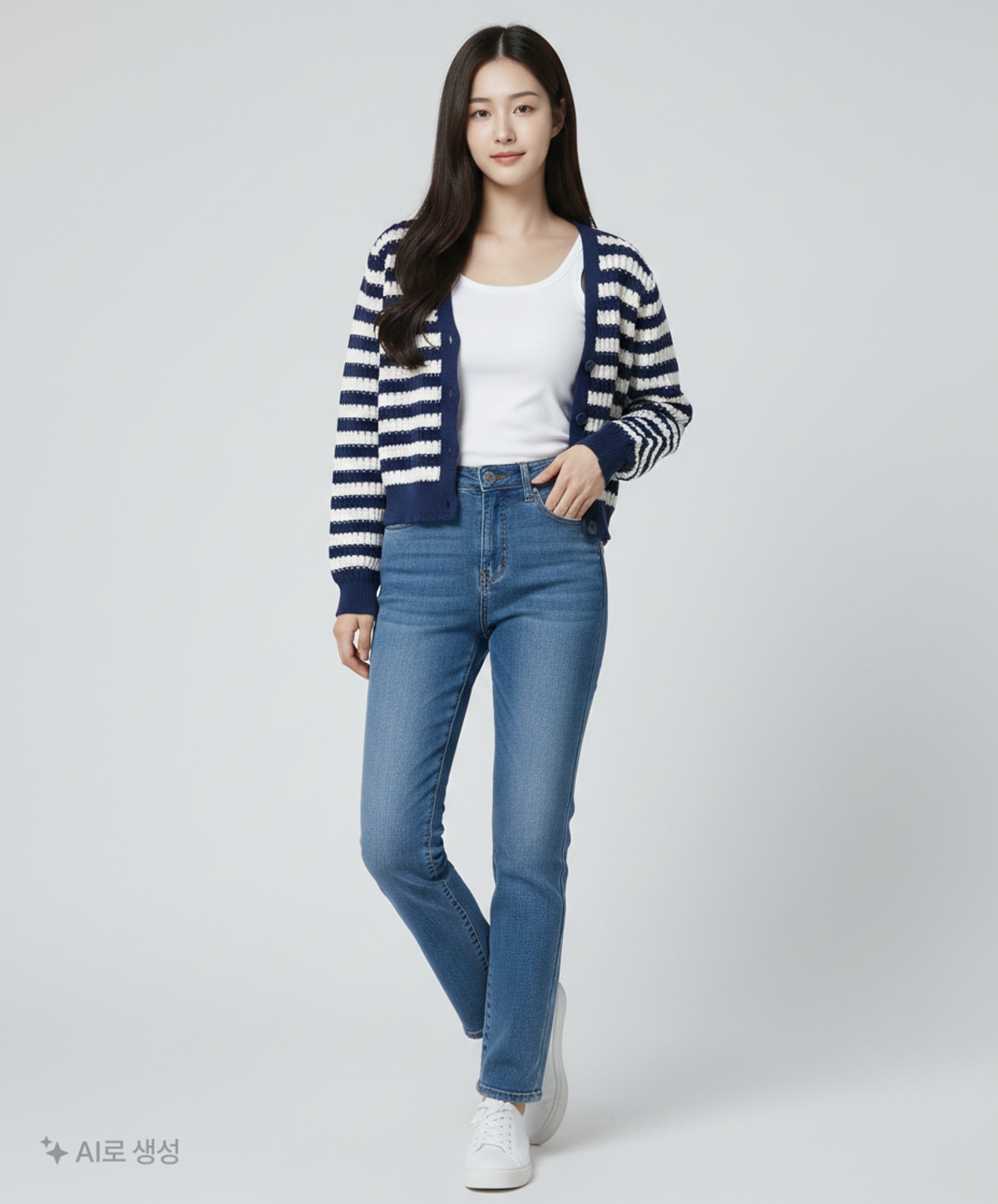 스튜디오화이트(STUDIO WHITE) 카디건 XL