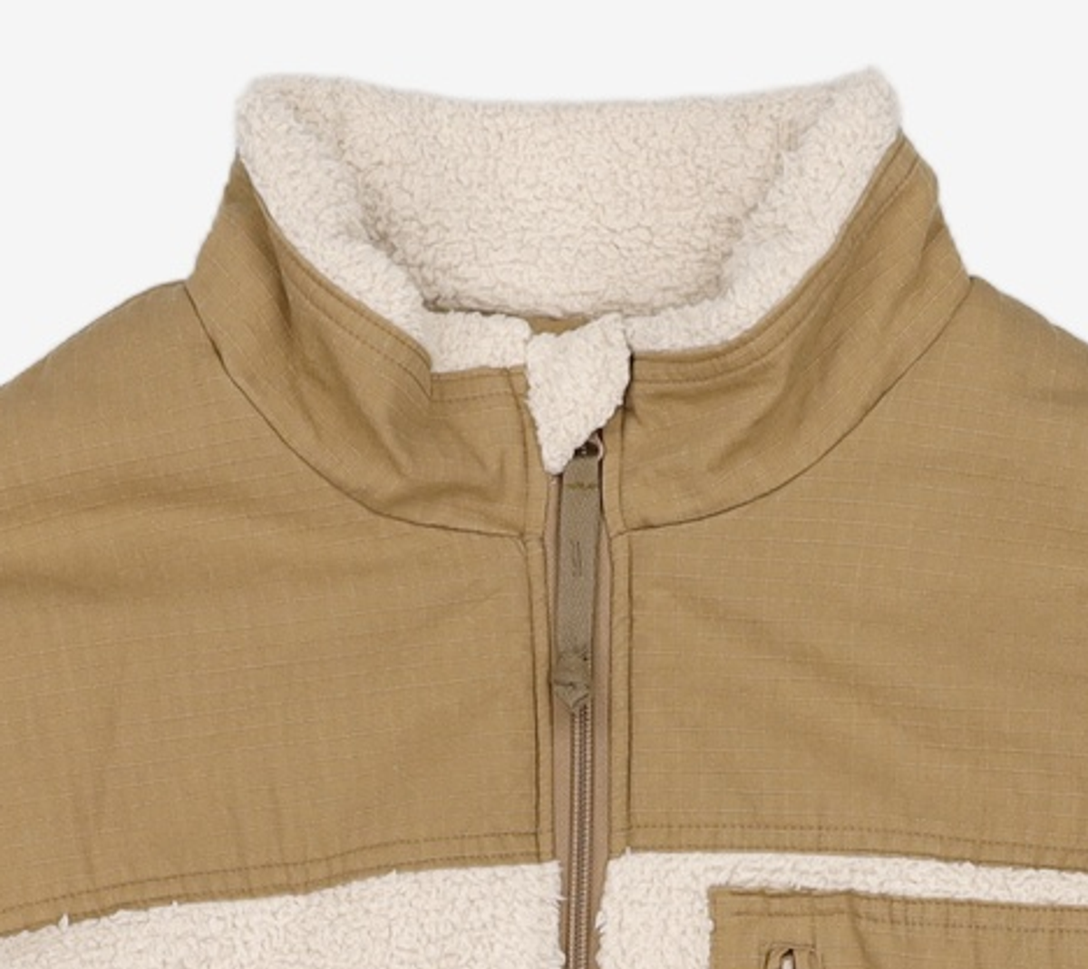 프리즘웍스(FRIZMWORKS) GRIZZLY WARM UP JACKET _ IVORY M