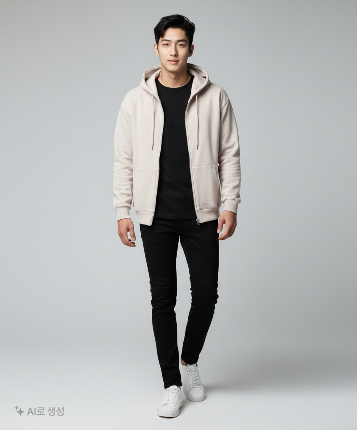 더 무지(THE MUJI) 후드 티셔츠 L