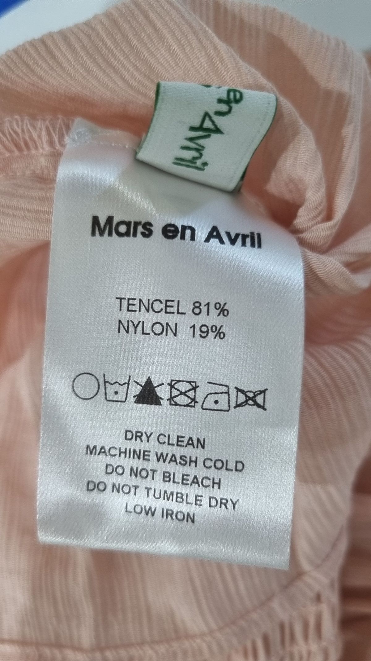 마스 언 에브릴(MARS EN AVRIL) 블라우스 S