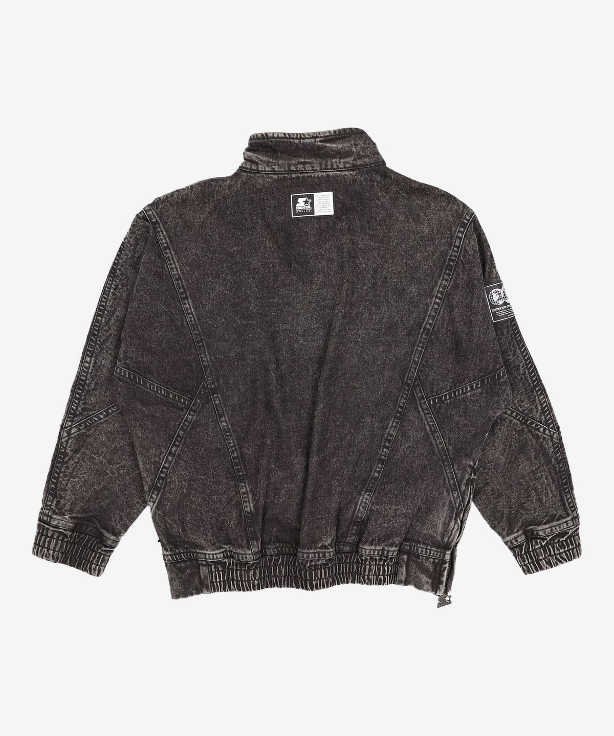 스타터(STARTER) 데님 트랙 자켓 DENIM TRACK JACKET M