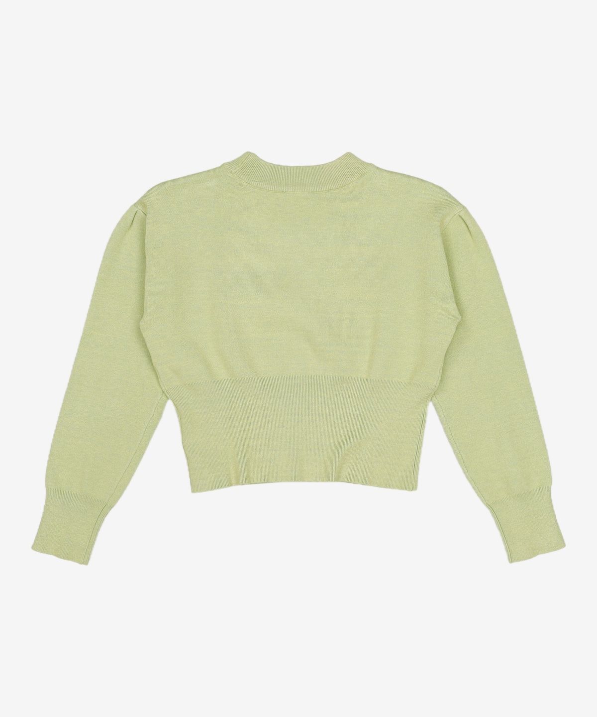 마리떼 프랑소와 저버(MARITHÉ + FRANҪOIS GIRBAUD) W CLASSIC LOGO CROP KNIT green S