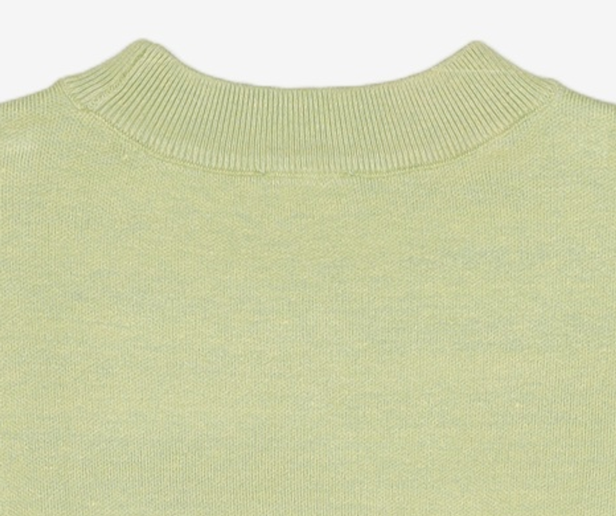 마리떼 프랑소와 저버(MARITHÉ + FRANҪOIS GIRBAUD) W CLASSIC LOGO CROP KNIT green S