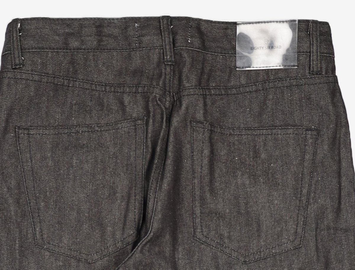 86로드(86ROAD) RAW BLACK PEARL / CROP TAPERED 32
